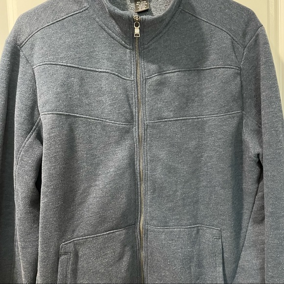 Calvin Klein Men’s Long Sleeve Full Zip Sweatshirt Medium New Without Tags - Picture 5 of 7